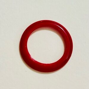 GUCCI - RED PLASTIC BEZEL for the Vintage GUCCI Interchangeable bezel watch